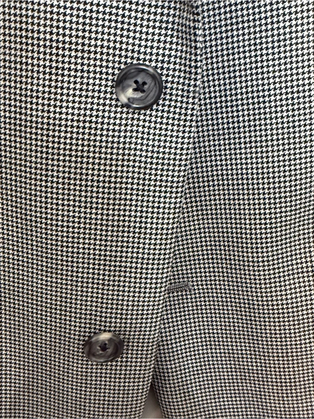 Classic Men's Gray Two-Button Blazer